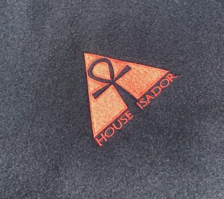 House Isador Blanket - Black