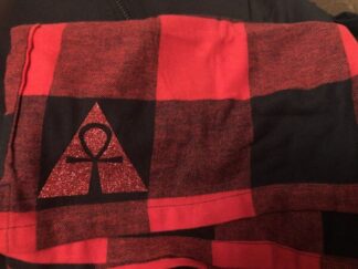 House Isador Black and Red Plaid Sleep Shorts Size 2XL