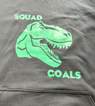 Black Dynosauros Squad Goals hoodie